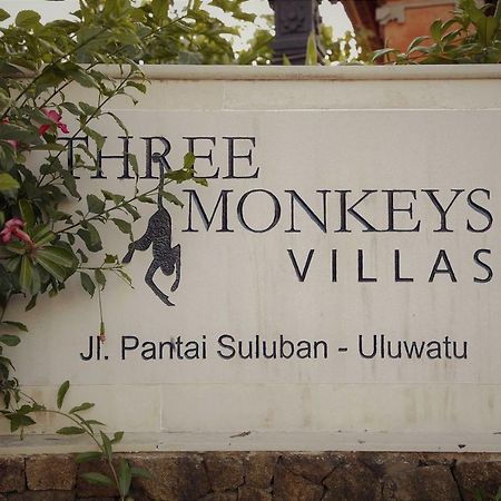 Three Monkeys Villas Pecatu Exteriör bild